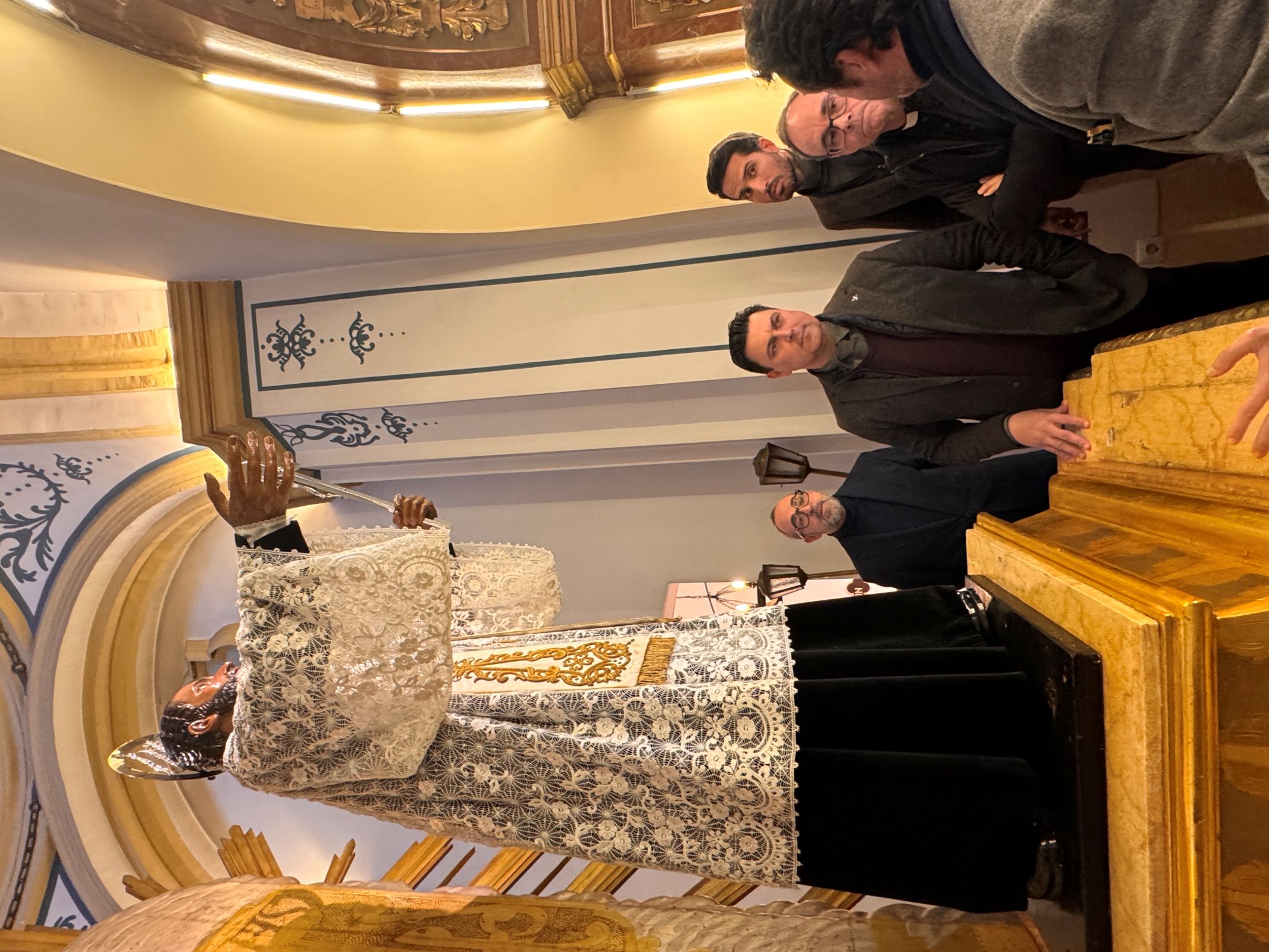 La imagen de San Francisco Javier será restaurada en el Centro de Restauración de la Región de Murcia 